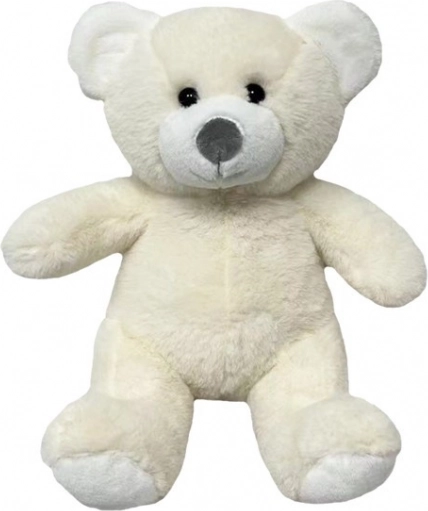 Pluchen teddybeer Oluś 23 cm crème
