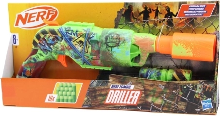 Nerf Zombie Driller blaster met roterende cilinder