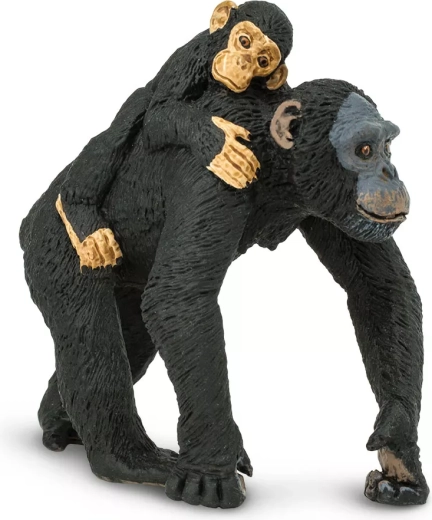 Safari Ltd. chimpansee met jong figuur