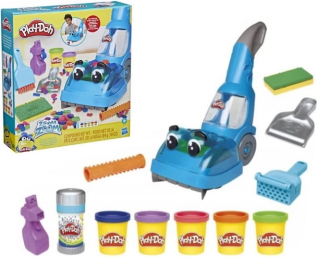 Play-Doh kinderstofzuiger met klei en accessoires