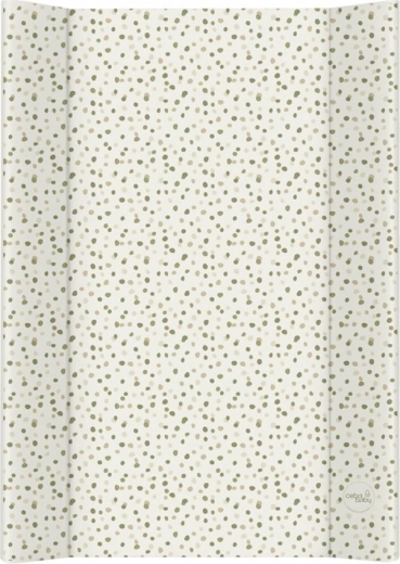 Ceba Baby verschoonmat met harde plank 50 × 70 Basic spots