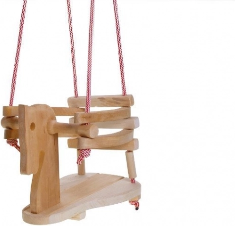 Houten schommelpaard voor kinderen