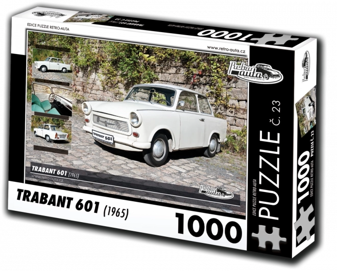 Puzzel Retro-auto’s Trabant 601 (1965) 1000 stukjes