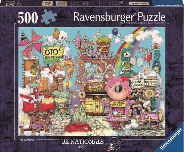 Ravensburger puzzel Magisch steegje met 500 stukjes