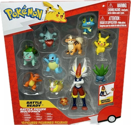 Pokémon Battle Ready Pack met 10 figuurtjes