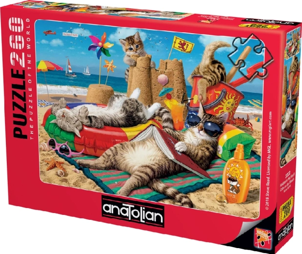 Anatolian puzzel Katten op het strand, 260 stukjes