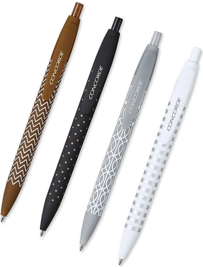 Balpen CONCORDE Milano, mix kleuren, 0,7 mm