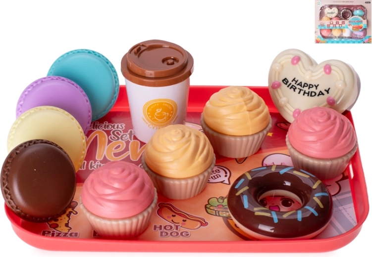 Banketbakkersset met dienblad 22 × 16 cm, 11 delen