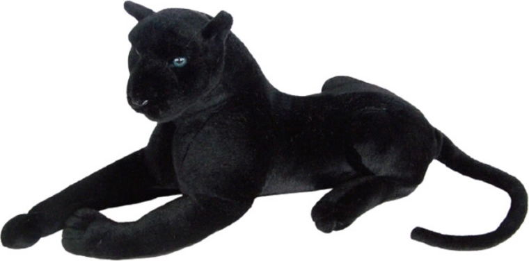Pluchen zwarte panter 90 cm