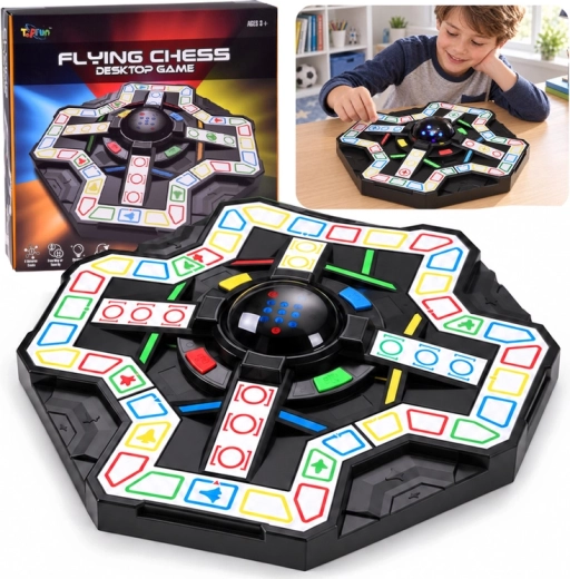 Vliegende schepen – elektronisch bordspel met dobbelsteen