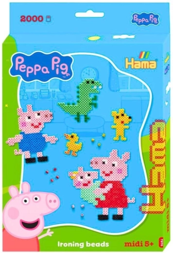 Cadeaubox Peppa Pig – strijkkralen MIDI
