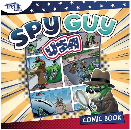 Stripboek Spy Guy USA