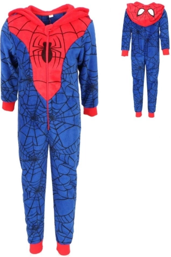 Fleece onesie Spider-Man voor kinderen