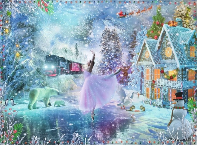 Ravensburger puzzel Winter Wonderland 300 stukjes