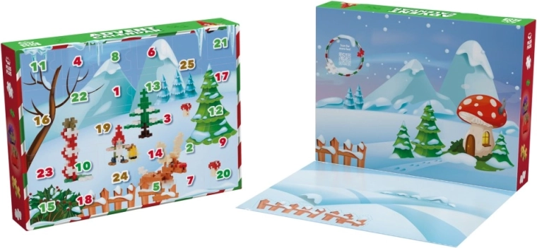 Plus-Plus adventskalender (600 stuks)