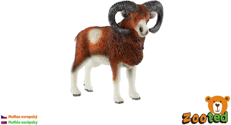 Figurine van een Europese moeflon