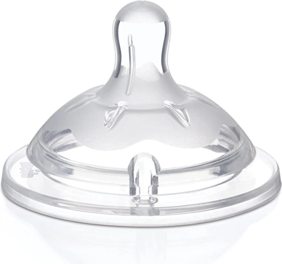 Chicco speen Natural Feeling, siliconen, verstelbare doorstroming, 4m+, 2 stuks