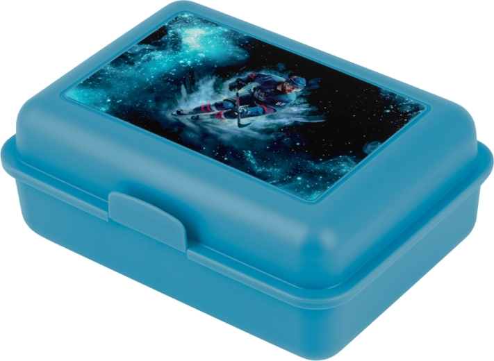 Baagl broodtrommel Hockey, blauw