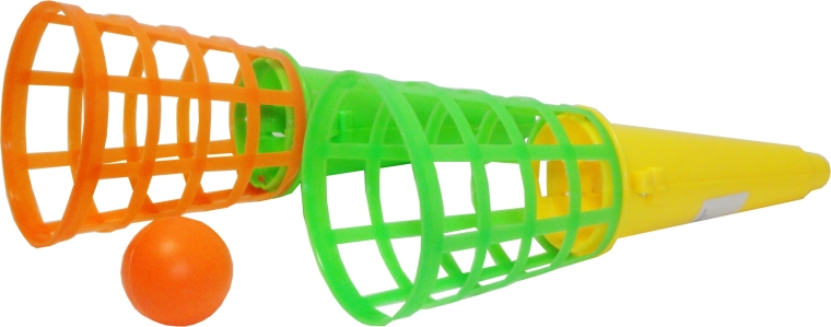 Vangspel – lanceerbal met mandje