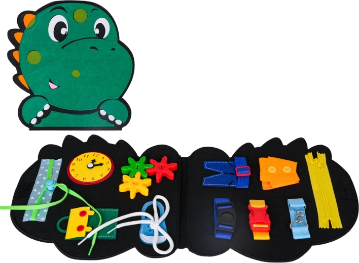 Multifunctioneel leerbord dino