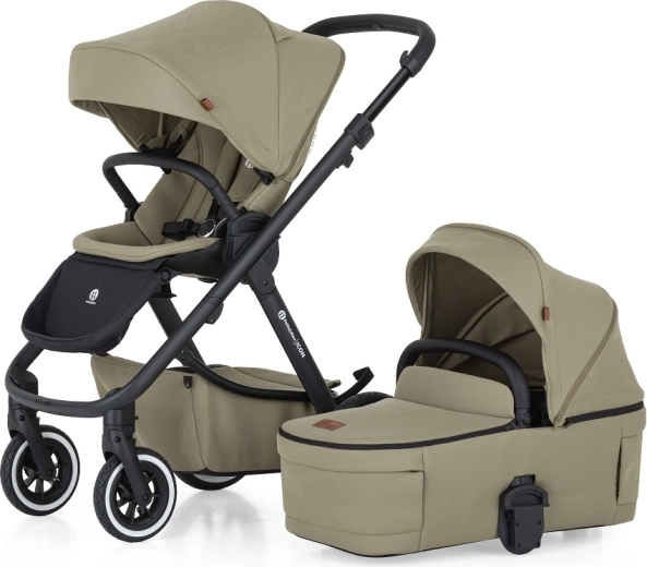 Petite&Mars gecombineerde kinderwagen Icon 2-in-1 Mossy green lite air