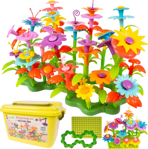 DIY bloemenbouwset, 135 delen