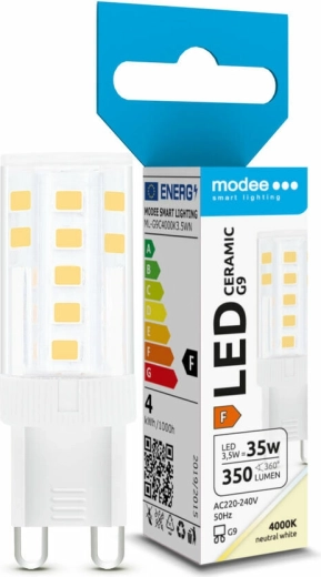 LED-lamp G9 3,5 W neutraal wit MODEE LIGHTING Ceramic