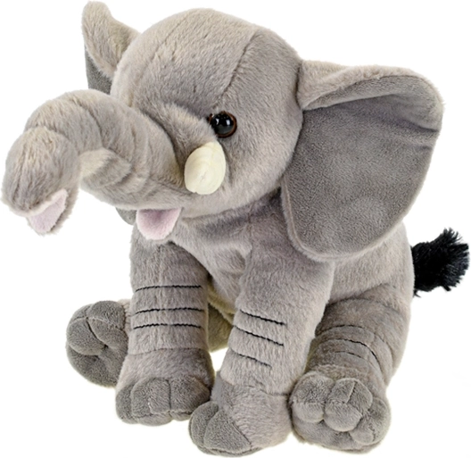 Pluchen olifant 20 cm – zittend