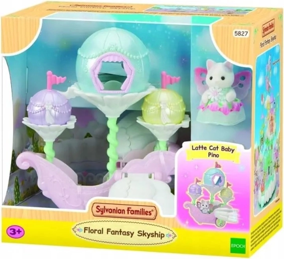 Sylvanian Families vliegende boot van de bloemenfeeën