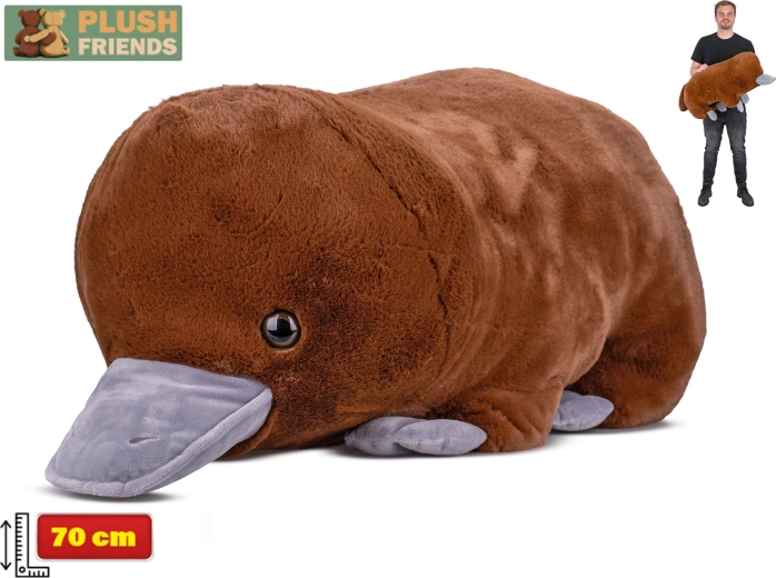Pluchen vogelbekdier Plush Friends 70 cm