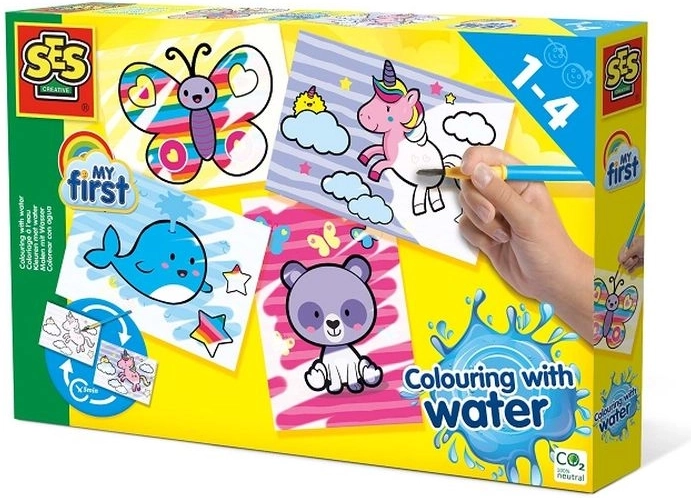 SES Creative My First waterschilderen – diertjes