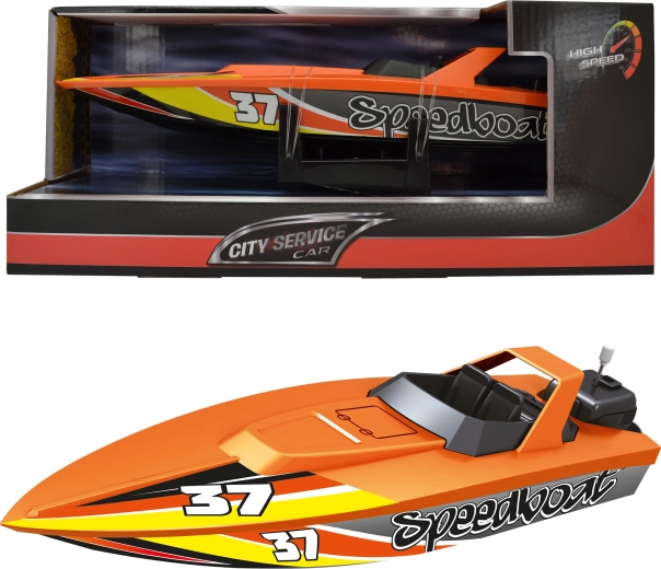 Stadsserviceauto 1:14 – speedboot