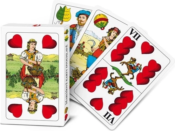 Efko speelkaarten Mariáš dubbelkoppig in doosje