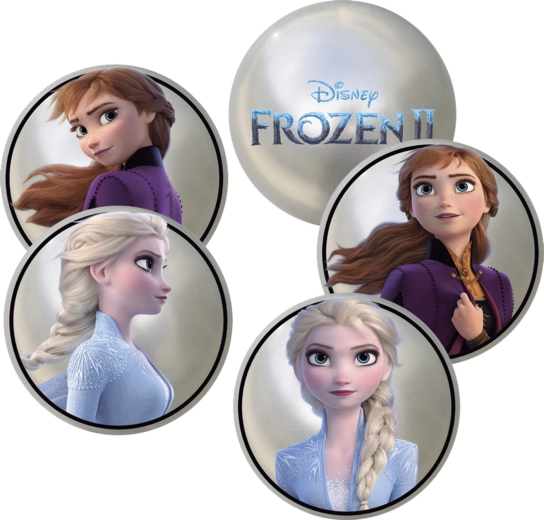 Disney-bal met prinsessenmotief 10 cm (display 12 stuks)