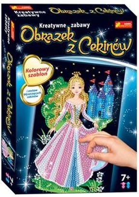 Paillettenafbeelding prinses