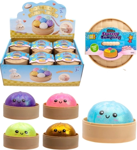 Bao knijpbare dumplings 5 cm – kleurrijk