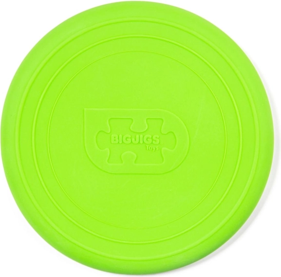 Frisbee Bigjigs Toys groen voor buitenplezier