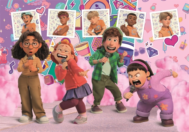 Disney puzzel Transformatie 104 stukjes – Clementoni SuperColor