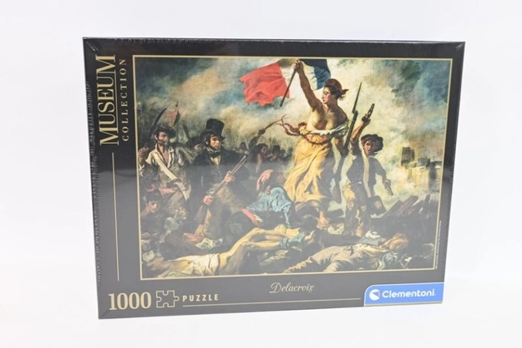 Clementoni Museum Collection puzzel Vrijheid leidt het volk 1000 stukjes