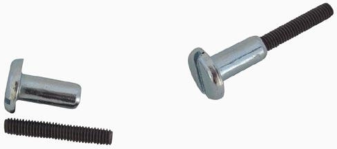 Verbindingsbeslag 42 mm van verzinkt staal, 50 stuks