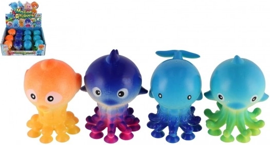 Antistress-octopus met zuignappen voor kinderen