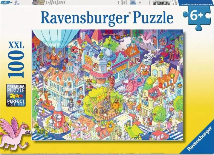 Ravensburger Puzzel Vrolijke chaos XXL 100 stukjes