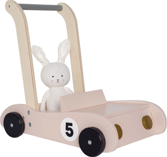 Jabadabado houten loopwagen konijntje