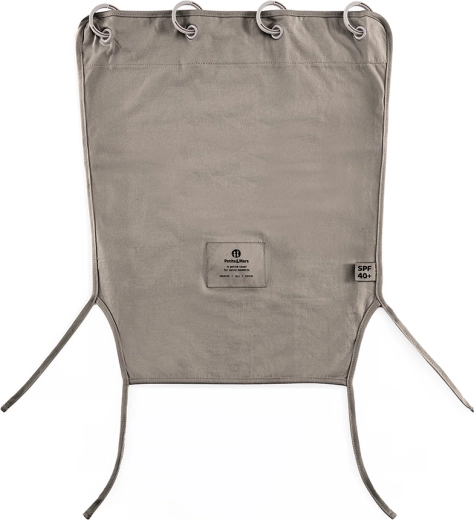 Petite&Mars zonnekap voor kinderwagen Sunny mocha mousse
