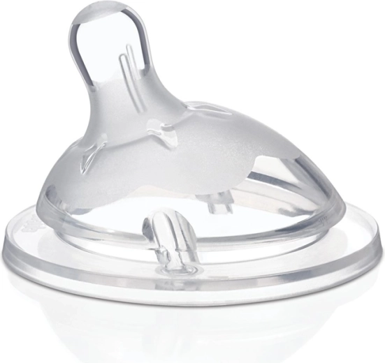 Chicco speen NaturalFeeling van siliconen, langzame doorstroming, 0m+, 1 st