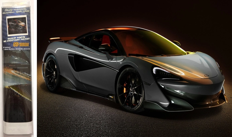 Norimpex diamant schilderen McLaren 600LT 30 × 40 cm