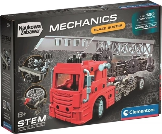 Clementoni mechanica-laboratorium brandweerauto