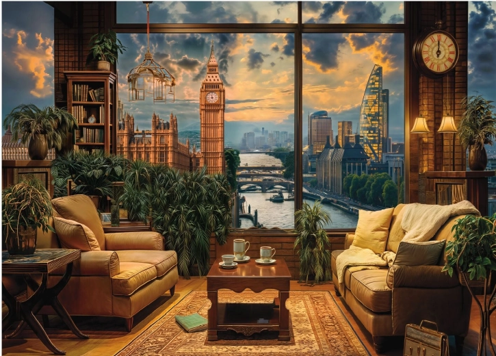 Puzzle DINO Geschilderd Londen 3000 stukjes