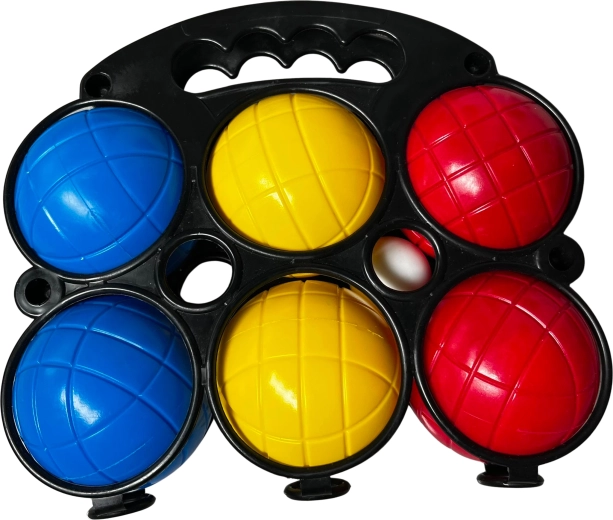 Kunststof pétanqueballen 6 stuks SPARKYS