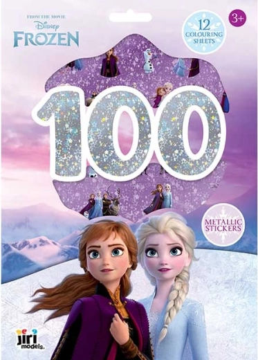 Disney Frozen – set metallic stickers en kleurplaten (100+ stuks)